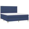 VidaXL Sommier à Lattes de Lit avec Matelas et LED, Lit Rembourré, Lit Double, Lit Adulte de Chambre à Coucher Intérieur, 3135531