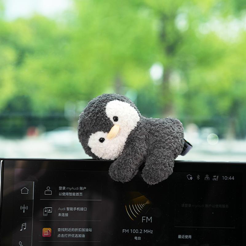 Plush Car Decorations, Cute Animal Dashboard Ornaments, Computer Ornaments