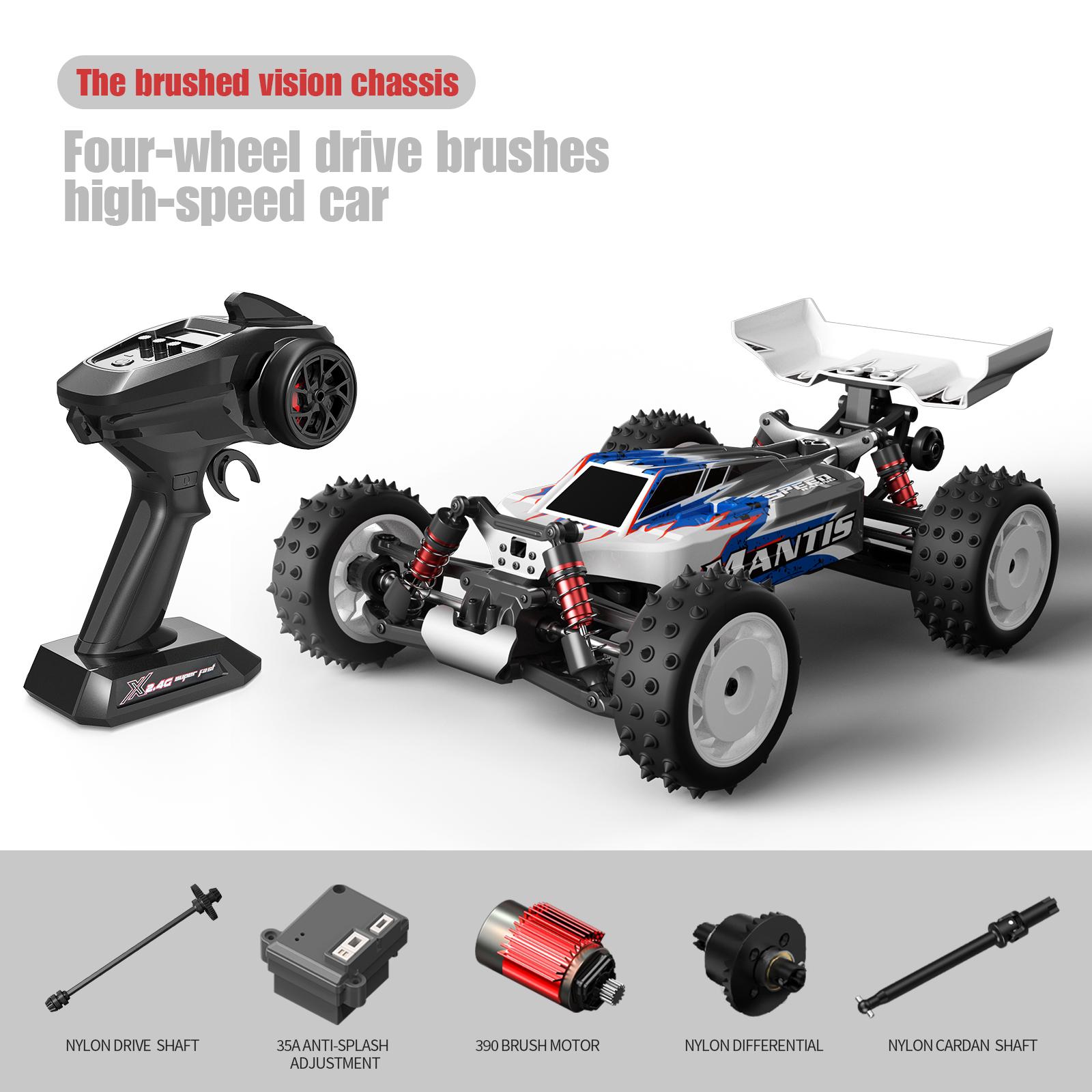 

Funsky Mantis S911/PRO RTR 1/16 2.4G 4WD 36 км/ч 45 км/ч Матовый/бесщеточный радиоуправляемый автомобиль Внедорожный альпинистский грузовик Высокоскоростной полный Propotio