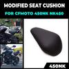 For CFMOTO 450NK NK450 NK 450 2024 Motorcycle Passenger Rear Seat Pad Modified With Soft Rear Fairing Rear Hump Pad
