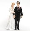 Topper divertenti per torta nuziale Bambole Romantici Sposi Figure Stand Topper Decorazioni Forniture Sposarsi Statuetta in Resina