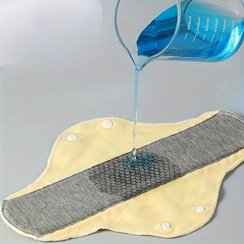1/7/9/12Pcs Washable Incontinence Pad Reusable, Elderly Care, Panty Liner Feminine Hygiene Mat, Elderly Urine Leakage Prevention