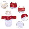 Yousheng Dog Costume Pet Dress Up Prisoner Samurai Godfather Apparel Halloween Cosplay Party Outfit for Small Medium Dogs