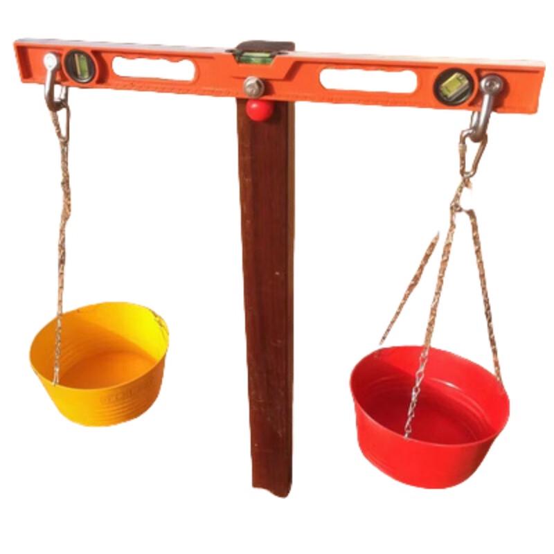 

Деревянный набор для песочницы WEZHO с весами для детей