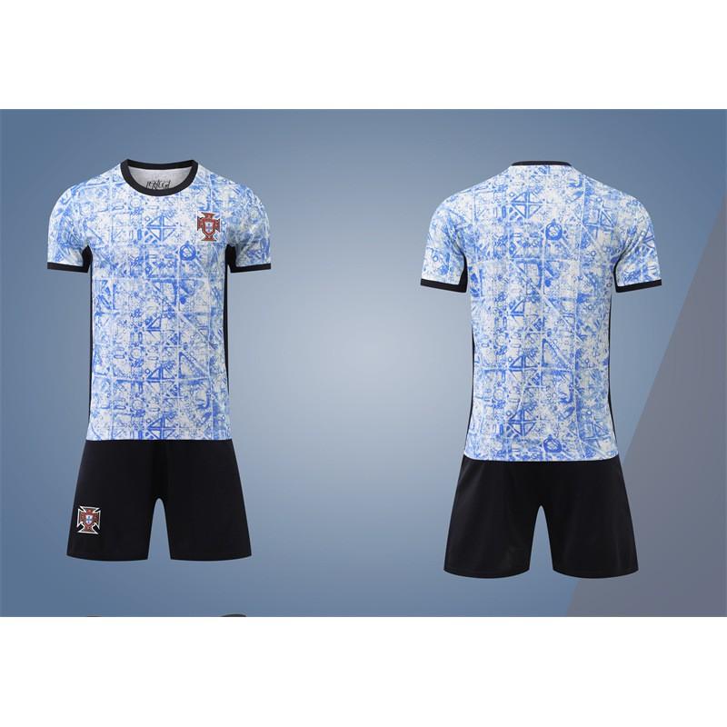 24/25 Portugal Away Football Jersey Kids Adult Training Sports