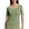 Adidas Sport Hollow Short Sleeve Raglan T-Shirt Women tops KV9222