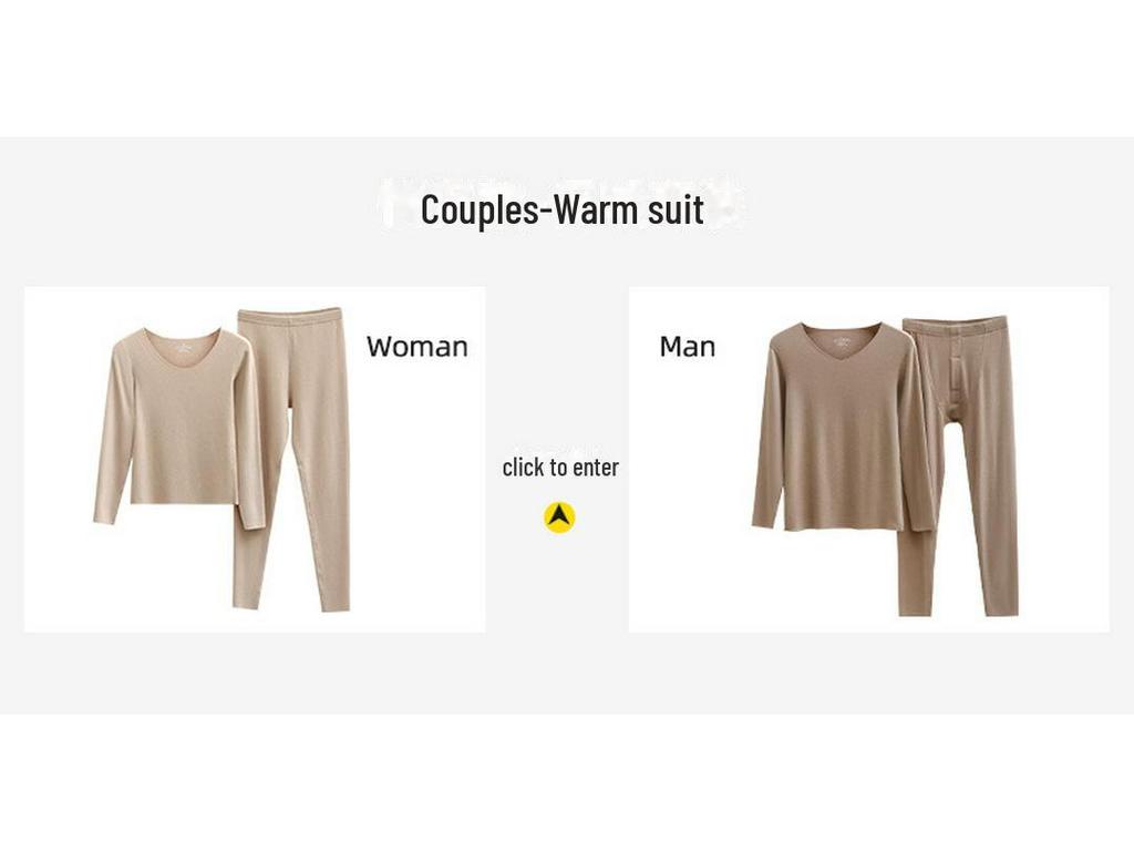 Herren Deutscher Samt Thermo Unterwäsche Set - Nahtlos, Antibakteriell, Übergröße für Herbst/Winter