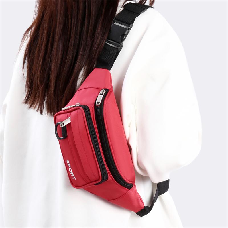 Marsupio Impermeabile da Uomo - Borsa Sportiva da Esterno ad Alta Capacità per Telefono/Portafoglio (Marsupio Resistente all'Usura)