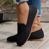 Pantofi de damă noi, mărime mare, perforați, respirabili, cu profil jos, pantofi casual cu talpă plată și moale