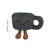 10cm Gelé Katt Morsom Kaffekopp Kawaii Furry Plysjleker Beroligende Søvn Plysjdukke Søt Overraskelsesgave til Gutter Jenter Hjemmedekor