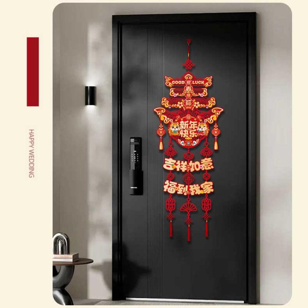 Horse Chinese Hanging Ornament Red Fortune Hanging Ornament For Spring Festival Traditional