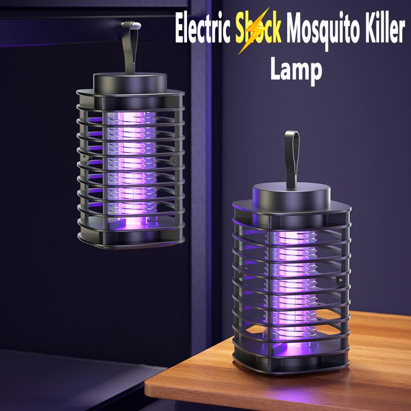 Electric Shock Mosquito Killer Lamp USB 5V Fly Trap Zapper Insect Killer Repellent Bedroom Indoor Outdoor Anti Mosquito Trap