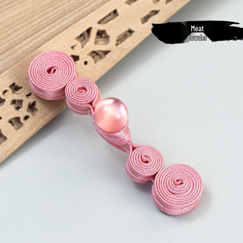 Hengmeihe Cheongsam Jadeitový Korálek Tykev Knoflík - Retro Ručně Tkaná Dekorace Tangu