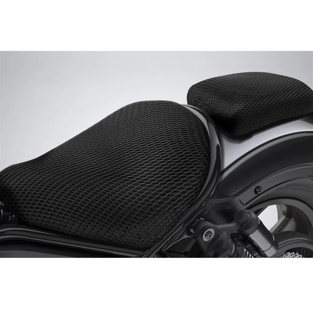 JAYWIS Motorcycle Seat Covers Breathable Mesh Seat Cushion, Anti-Slip Saddle Sun Protection Cover Fit