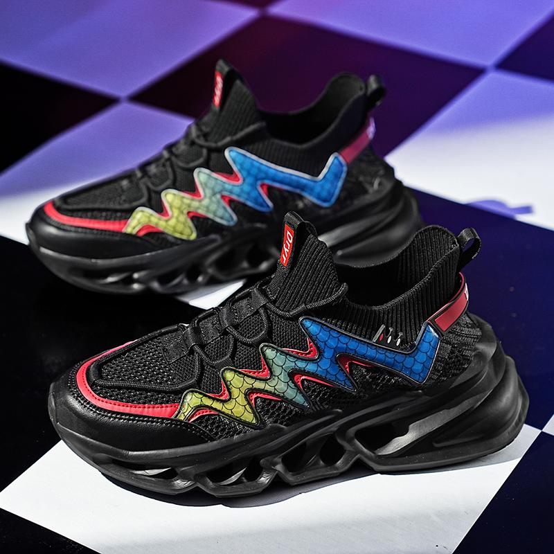 

Большие размеры 39-46, новые уличные кроссовки, мужская обувь, теннисные кроссовки для мальчиков, повседневная обувь на платформе, противоскользящая, бесплатная доставка 46