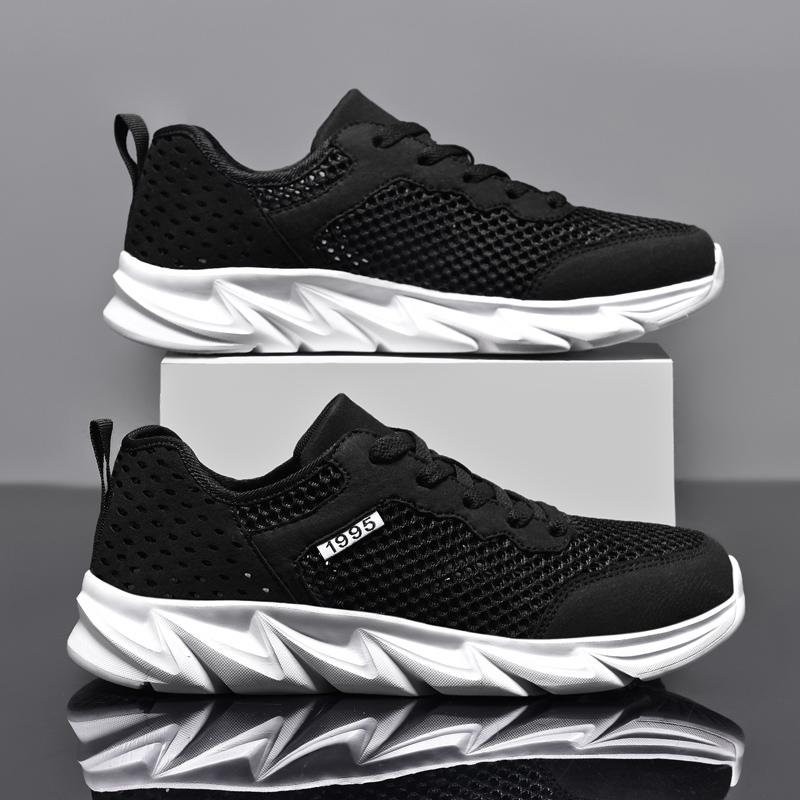 Мужские кроссовки Мужская обувь Повседневная сетчатая дышащая мужская обувь Тренажерный — фото 3