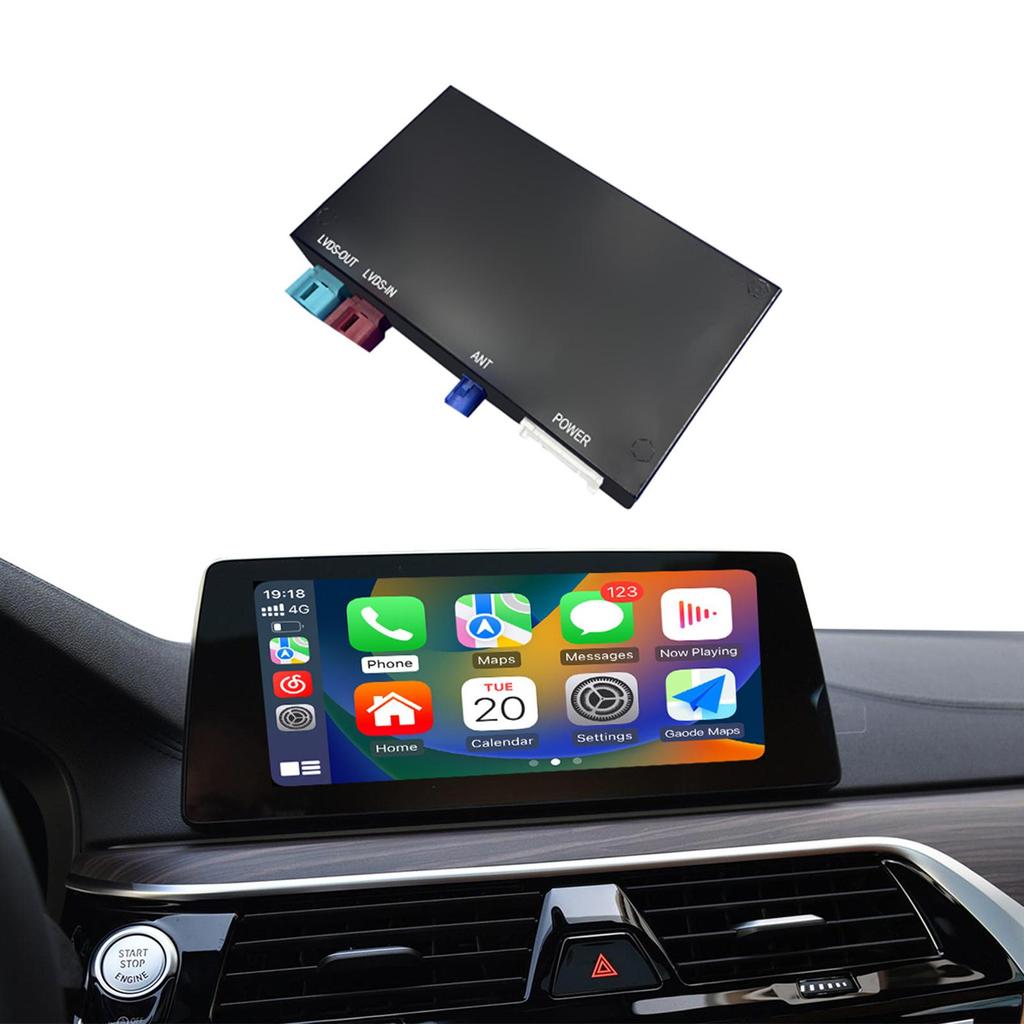 BMW Wireless CarPlay Decoder with Huawei Hicar and Reverse Camera Support