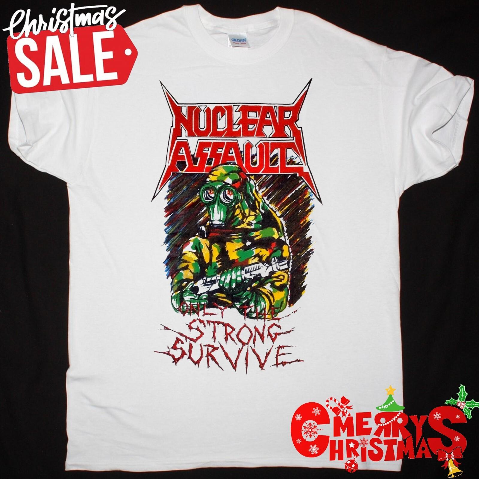 Retro Nuclear Assault Short Sleeve Unisex All Size 7D1276 M