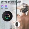 Portable Wireless Bluetooth Speaker LED Light IPX4 Waterproof Loudspeaker Outdoor Bathroom Large Suction Cup Stereo Sound Box