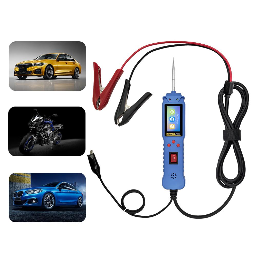 12 24V Kfz-Schaltkreisprüfer Stromkreis-Sonde Elektrischer Tester Spannungsfester Tester Stromkreis-Zündung Batterie-Scanner