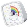 Mini Temporizator Electronic cu Cadran Curcubeu Colorat Dispozitiv de Gestionare a Timpului Funcționare Silențioasă Instrument Temporizator pentru Copii și Adulți