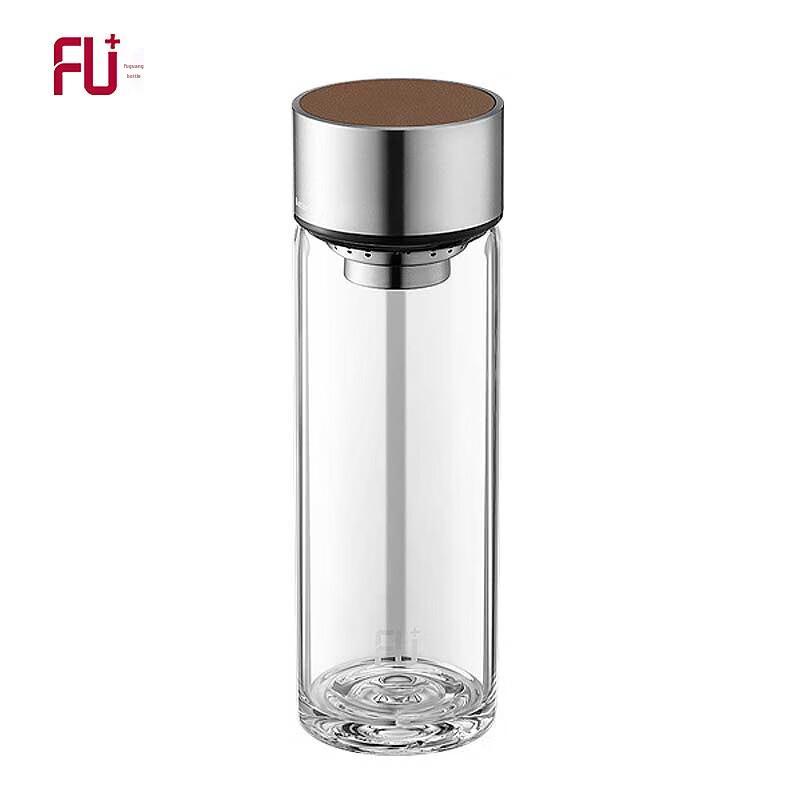 Fuguang Portable Borosilicate Glass Tea Infuser Bottle