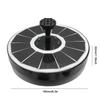 3.5W Solar Water Fountain LED Colorful Light Solar Powered Fountain 240L/H Solar Floating Fountain Pump for Garden/Fish Pond