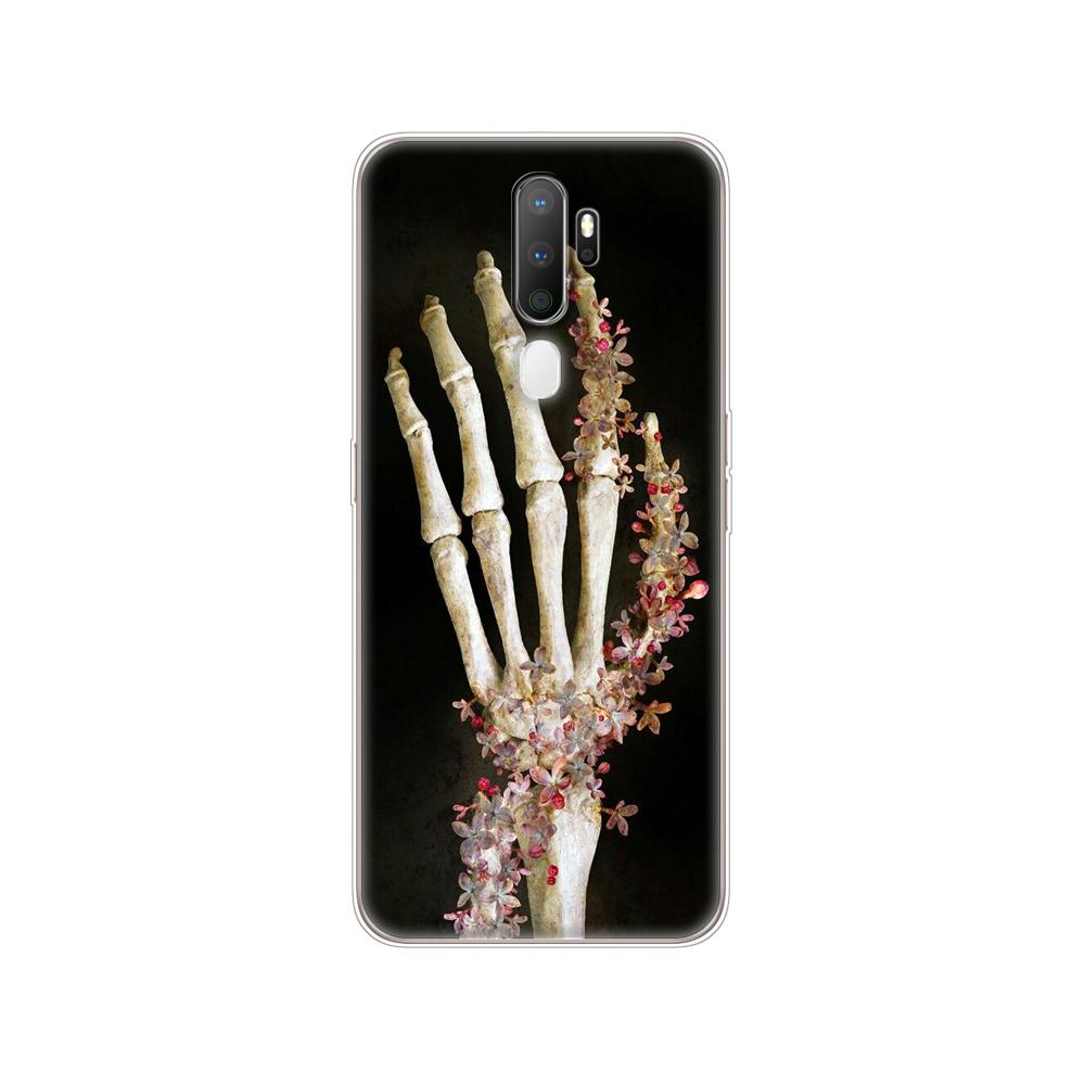 Pouzdro Pro Oppo A9 A5 2020 Pouzdro Měkké TPU Kryt na Zadní Stranu Telefonu Pro OPPOA9 OPPOA5 Coque Silikonové Pouzdro 6.5" Kůže nárazuvzdorná roztomilá