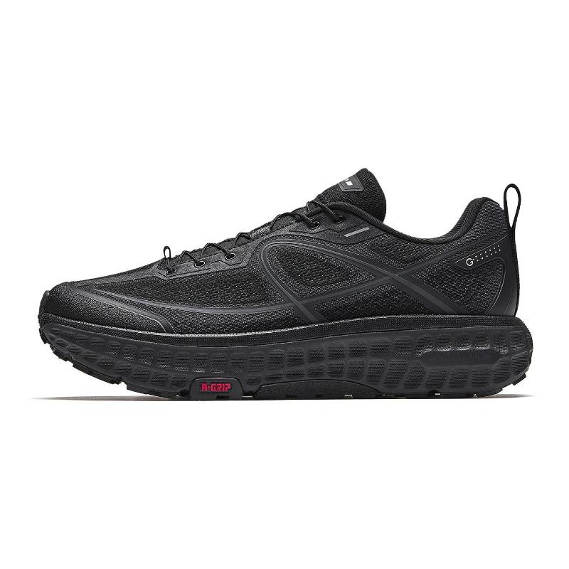 Anta Champion All Line 2 Pull Tab Running Shoes Mens Black Grey 2026 Spring 112615534A-1 40