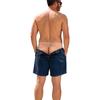 Men's Fun Printed Stretch Waist Drawstring Shorts, Beach Pants, Swimming Trunks