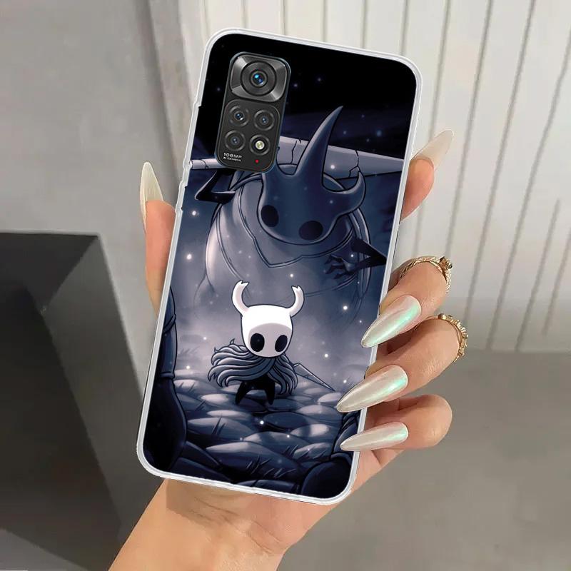 Hollow Knight Cartoon Phone Case for Xiaomi Redmi Note 14 13 12S 12 11S 11 Pro Plus 11T 11E 10S 9 9S Soft Funda Print Shell Note