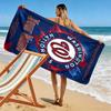 Name Custom Washington Nationals Print Beach Towel, Large Soft Quick Dry Towel for Beach Camping Swimming