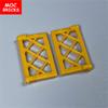 Non-Toxic Moc Bricks Pane Lattice Window 1X2X3 1X4X3 For Building Blocks Garden Scene 60607 60594 Assembles Particles Children'S Toys