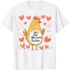 Grappig Kip Liefhebbers Cadeau Gewoon Een Meisje Dat Van Kippen Houdt T-shirt