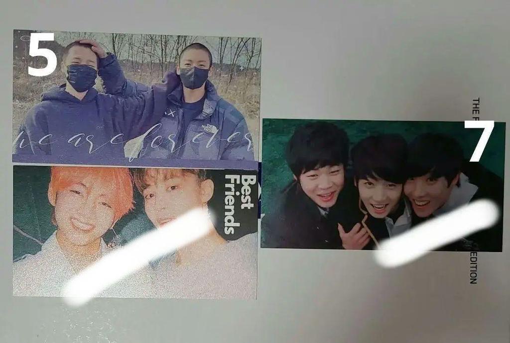 [USED] For confirmation: SALE BTS Unit All Cards Korean Producer