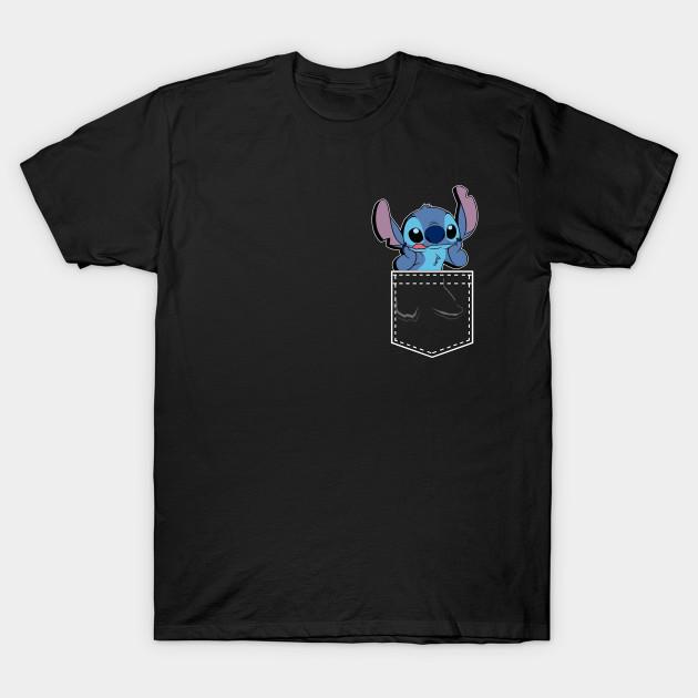 Men Black Print T-shirt Stitch On My Pocket No-Cut Transfer Paper Print Cotton Tshirt 3XL