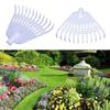 Unique Design Leaf Rake with 12 Tooth Plastic Grass Rake Flower Planting Rake