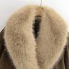 European and American Style, New Women's Clothing, Fashionable, Casual, Fur Collar Leather Jacket Jacket 4341853