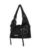 Nick&Nicole Belted Shoulder Bag_Black