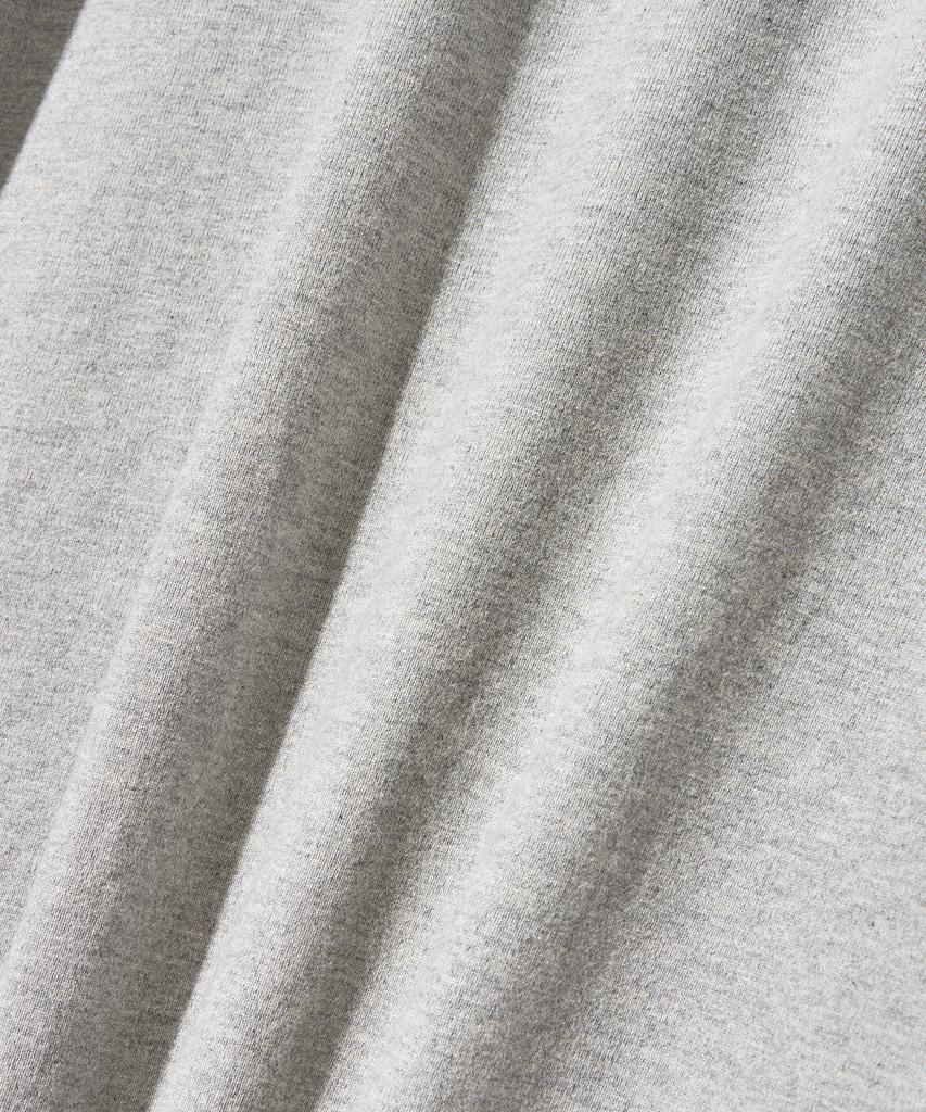 ANNOT Washed Pocket Ringer T-Shirt Melange Grey