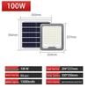 Waterproof Outdoor High-Power Solar Floodlight with Die-Cast Aluminum Design