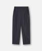 Kodeumopeu Utility Air Crease Wide Elastic Waist Pants Dark Grey