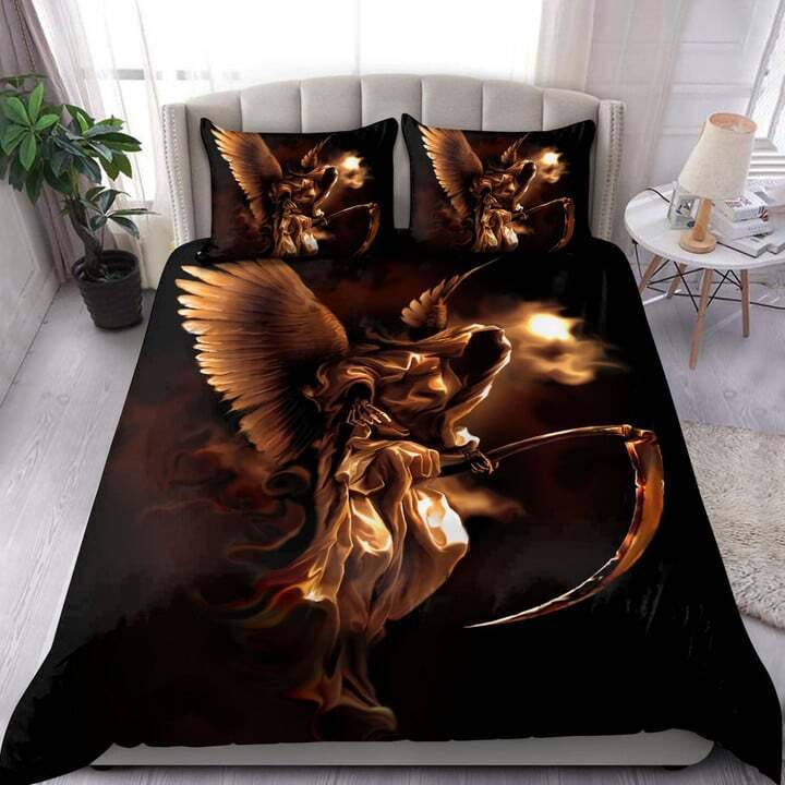 Skull Pattern Bedding Set Duvet Cover Soft Comforter Cover Sets