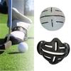 Black PP Putt Positioning Training Aids Marking Shell Alignment Marking Line Marker Golf Ball