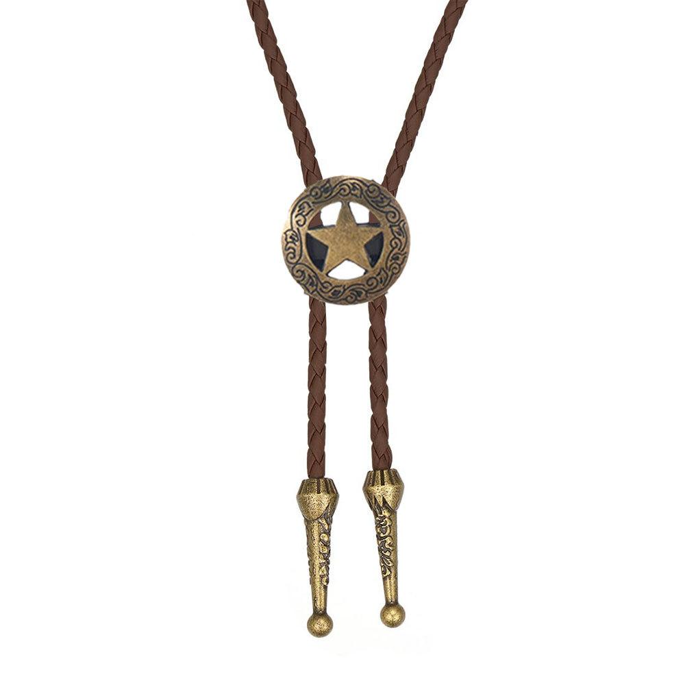 

Европейское и американское креативное ожерелье-галстук, веревочное ожерелье из сплава, веревочное ожерелье из коровьей кожи, ретро ожерелье из молнии