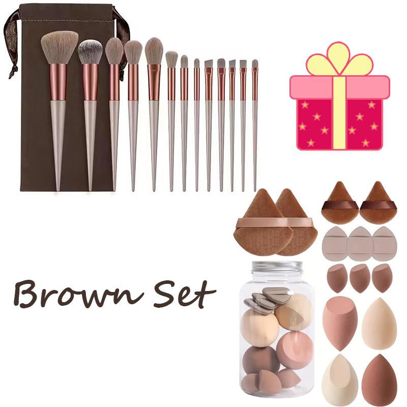 13Pcs makeup brush set, portable makeup brush, eyesadow brush, makeup super soft powder blush brush, makeup tool