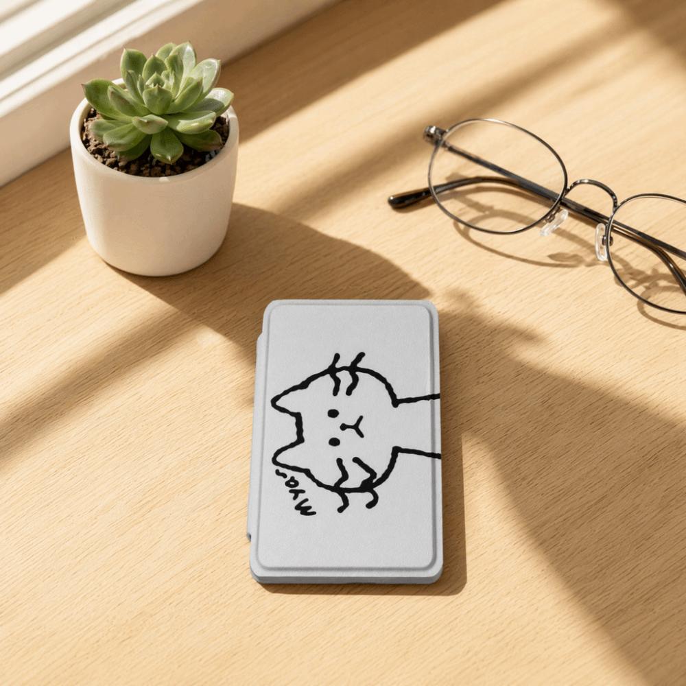 Shockproof Protective Cover Cute Kitty Folio Shell High Quality Magnetic Case for XTEINK X4/X3