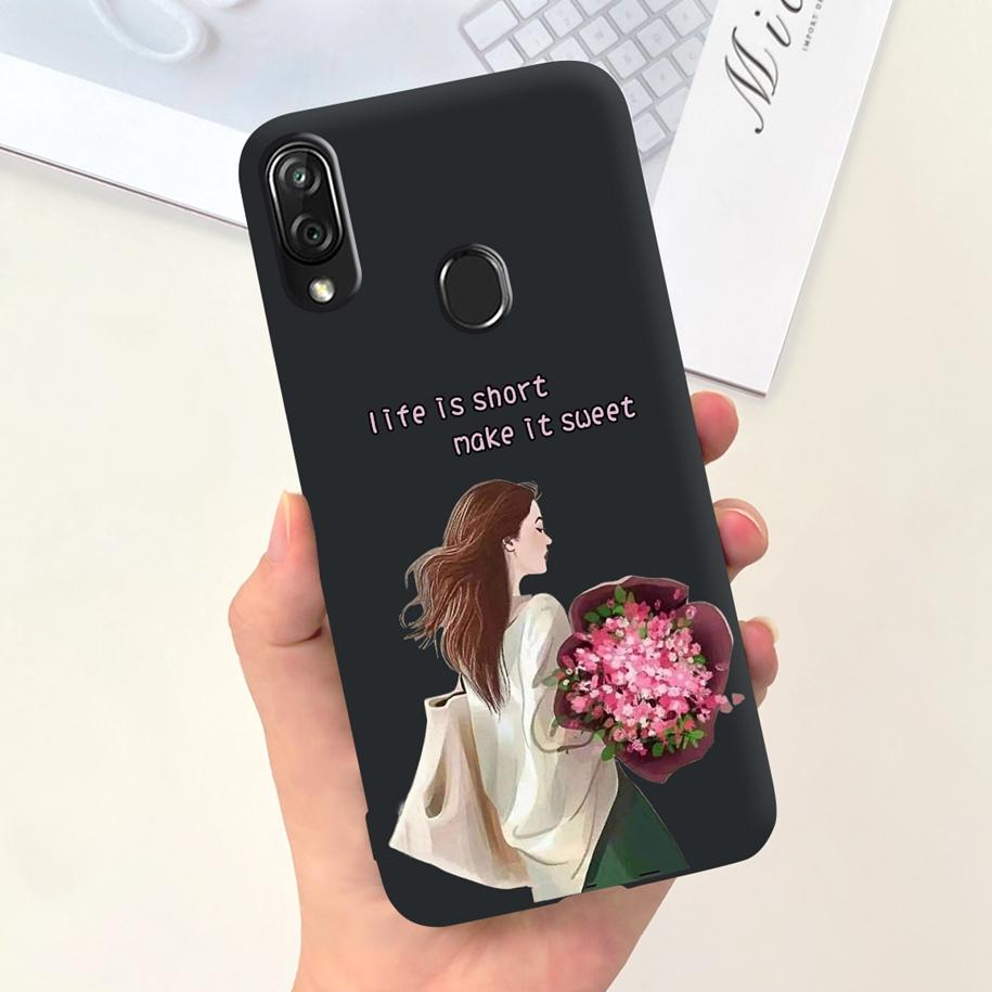 Für ZTE Blade V10 Vita 2019 Hülle Mode Blume Astronaut Silikon Stoßfester Bumper Für ZTE Blade V10 V 10 BladeV10 Vita Fundas