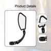 Bicycle Mirror Rear View Wide Angle Stainless Steel Rotatable for Handlebars