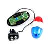 6LED 4 Tone Warning Siren Light Electronic Cycling Bicycle Bike Bell Horn Alarm